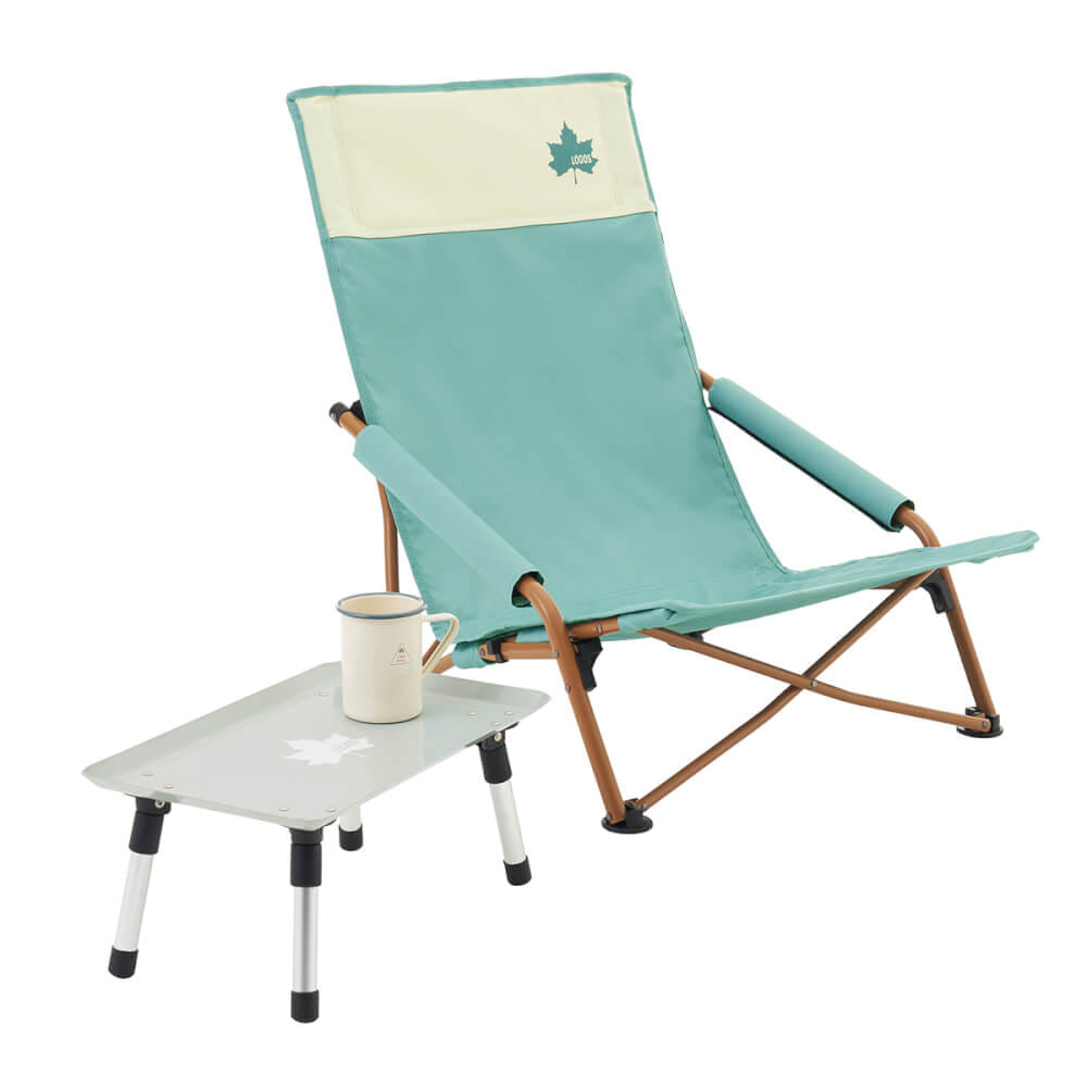 เก้าอี้สนาม LOGOS LIFE AGURA CHAIR (COLORFUL) สีฟ้า
