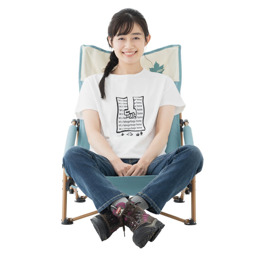 เก้าอี้สนาม LOGOS LIFE AGURA CHAIR (COLORFUL) สีฟ้า