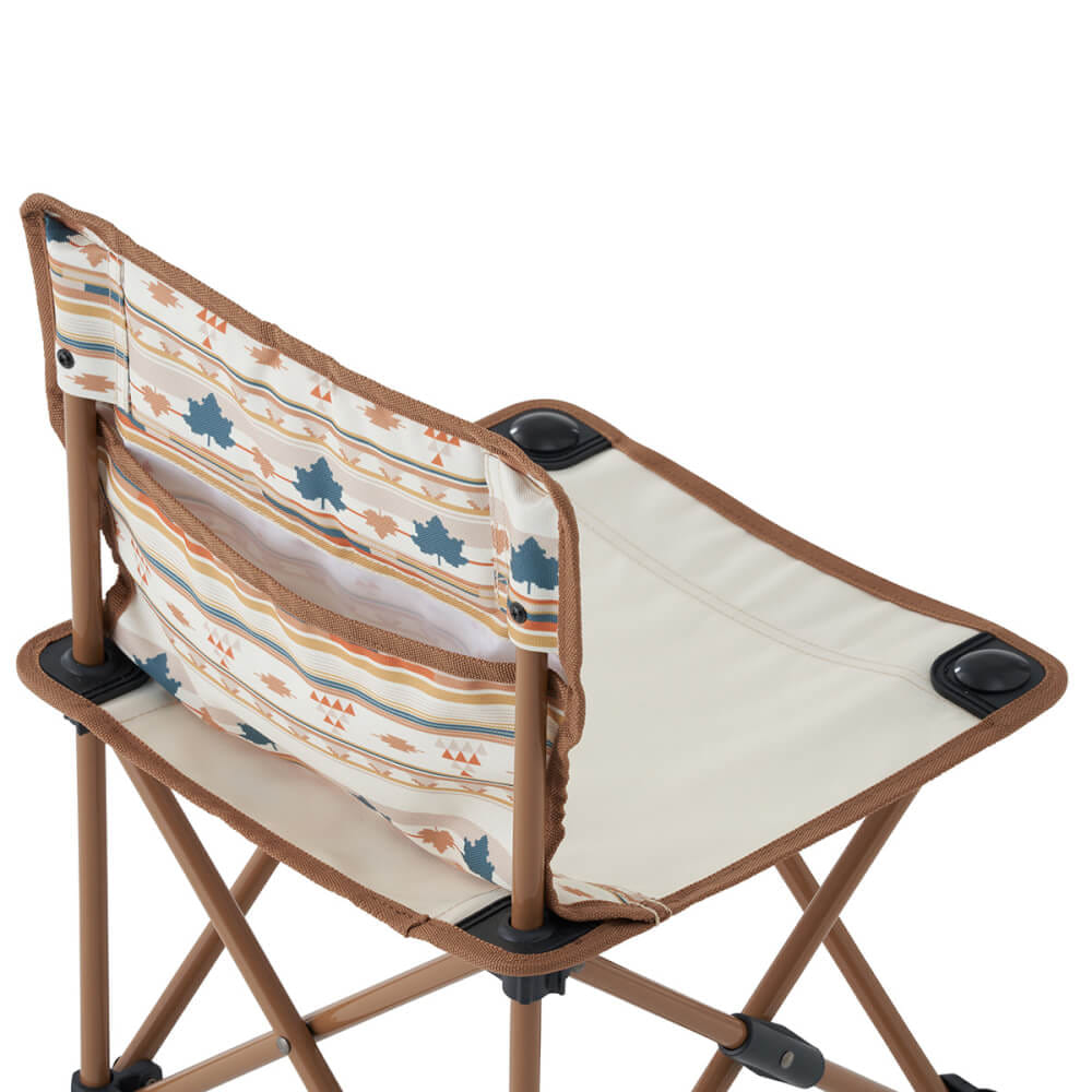 เก้าอี้สนาม LOGOS DESIGN TINY CHAIR (NAVAJO) สีเบจ