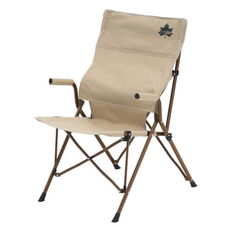 เก้าอี้สนาม LOGOS TRADCANVAS WORK BACK CHAIR สีเบจ_0