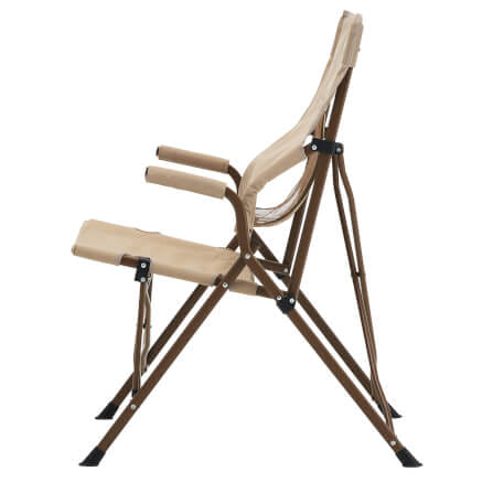 เก้าอี้สนาม LOGOS TRADCANVAS WORK BACK CHAIR สีเบจ_4
