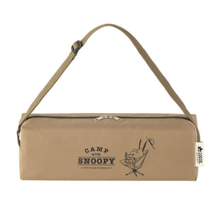 เก้าอี้บัคเก็ต LOGOS SNOOPY (BEAGLE SCOUTS 50YEARS) BUCKET CHAIR สีน้ำตาล_8
