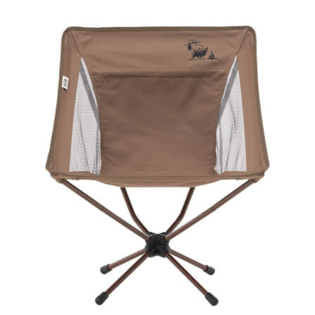 เก้าอี้บัคเก็ต LOGOS SNOOPY (BEAGLE SCOUTS 50YEARS) BUCKET CHAIR สีน้ำตาล_9