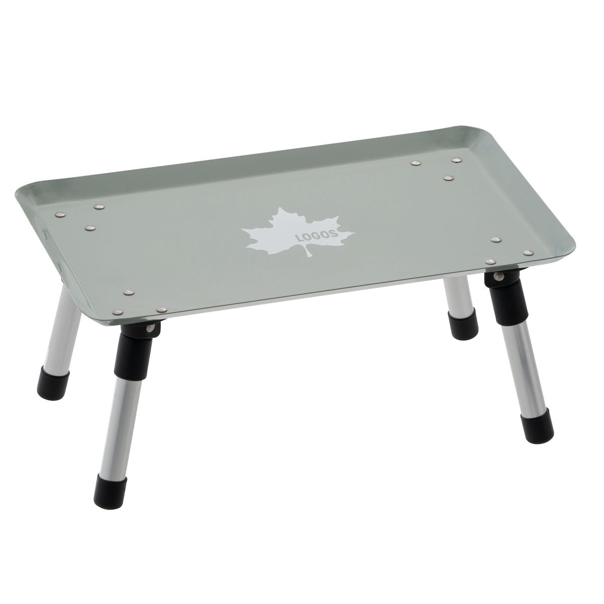 โต๊ะแคมป์ปิ้ง LOGOS สีบลูวินเทจ รับน้ำหนัก 10KG พับได้ ซ้อนได้_1