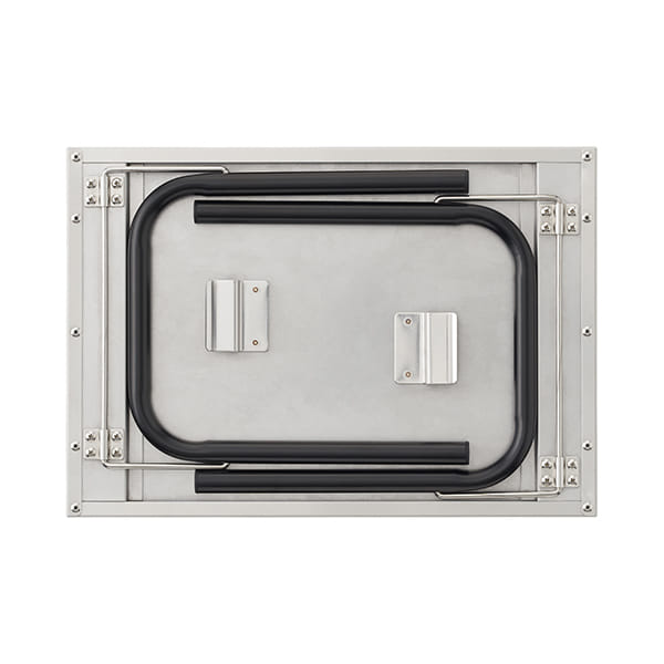โต๊ะสแตนเลส LOGOS สีเงิน,วาง DUTCH OVEN บนโต๊ะได้_2