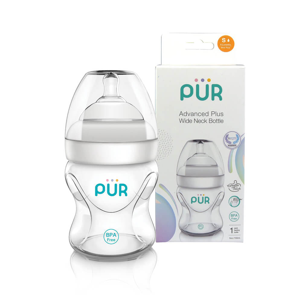 ขวดนม PUR ADVANCED WIDE NECK ขนาด 5 ออนซ์/150 มล._0