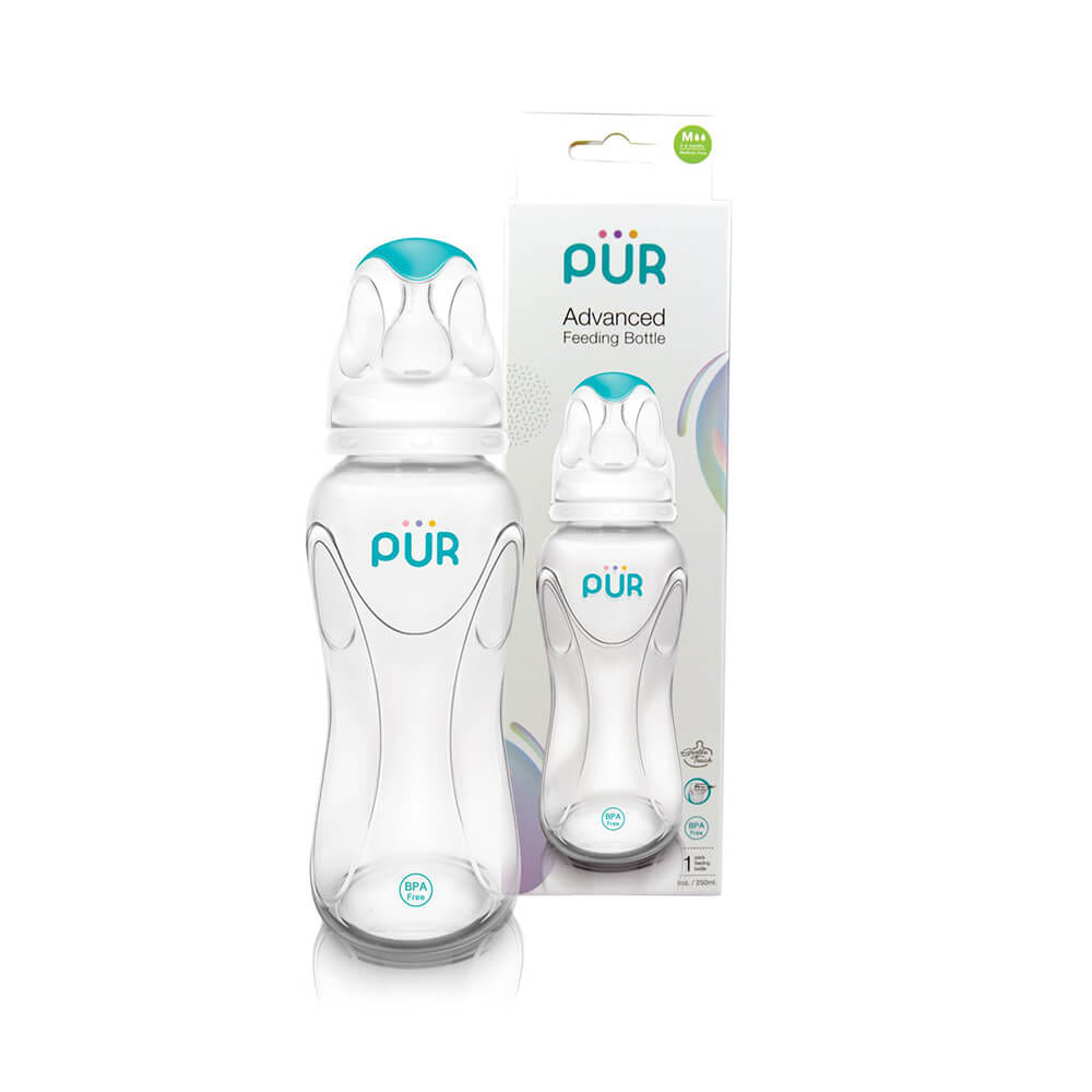 ขวดนม PUR ADVANCED SLIM NECK ขนาด 8 ออนซ์/250 มล._1