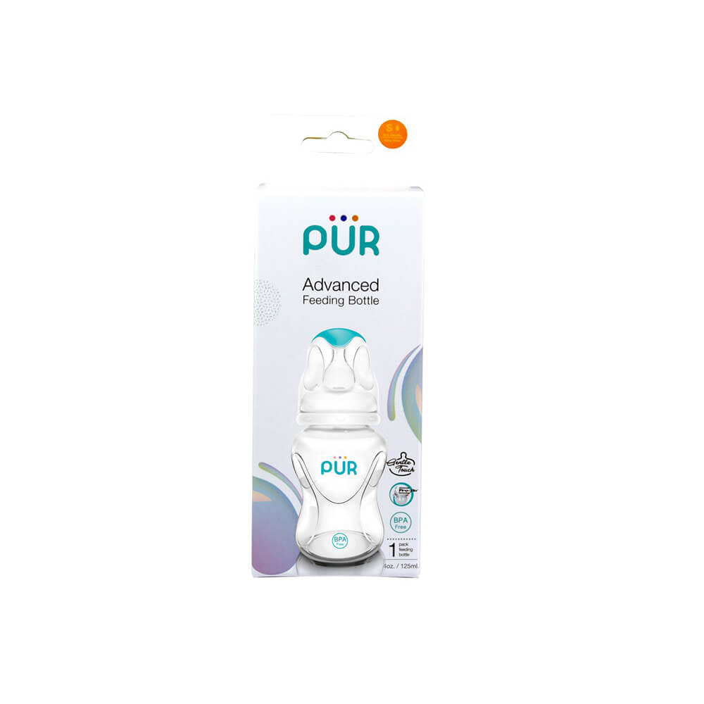 ขวดนม PUR ADVANCED SLIM NECK ขนาด 4 ออนซ์/125 มล.