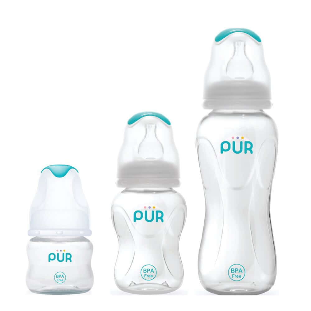 ขวดนม PUR ADVANCED SLIM NECK ขนาด 4 ออนซ์/125 มล.