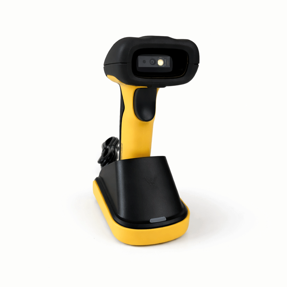 เครื่องสแกนบาร์โค้ดไร้สาย WORREX รุ่น WR-1202 (2D) BLUETOOTH+2.4G รุ่นอุตสาหกรรม