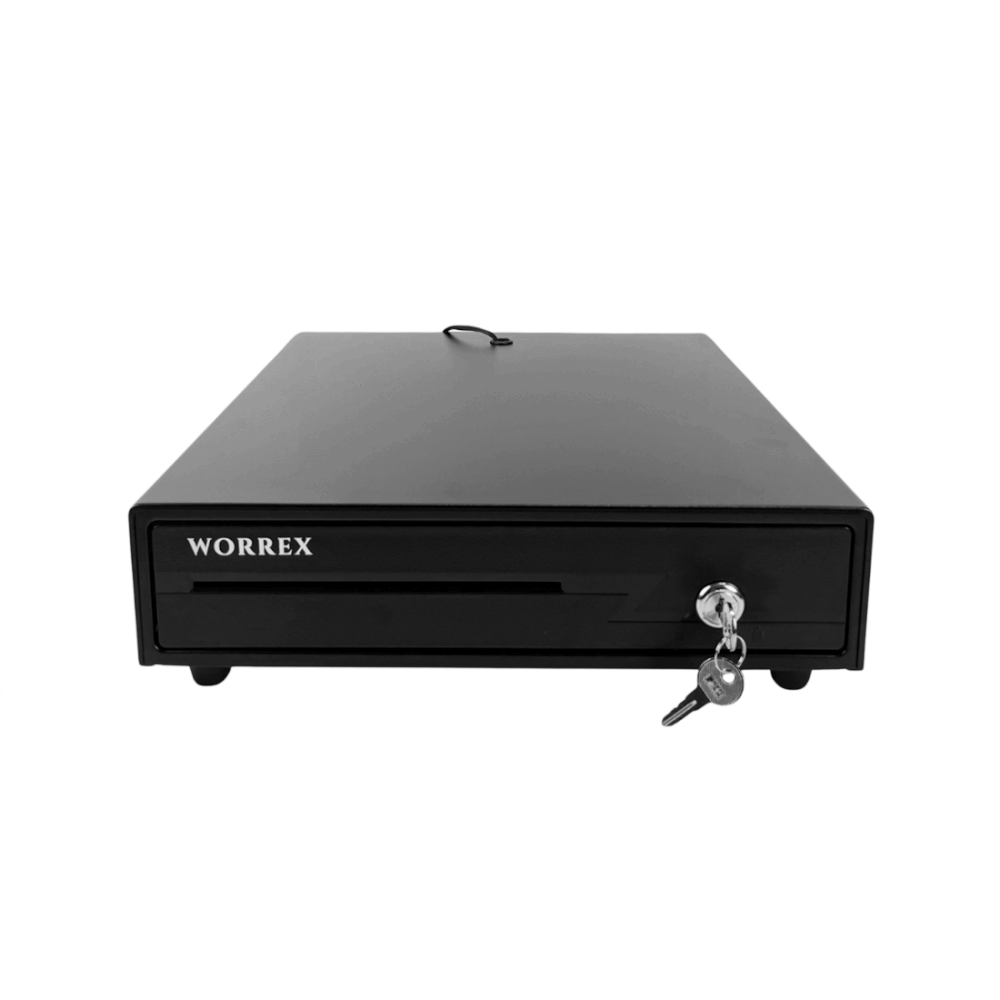 ลิ้นชักเก็บเงิน WORREX รุ่น W-GTC330 สีดำ 4 ช่องแบงค์ 5 ช่องเหรียญ RJ11 12/24V_2
