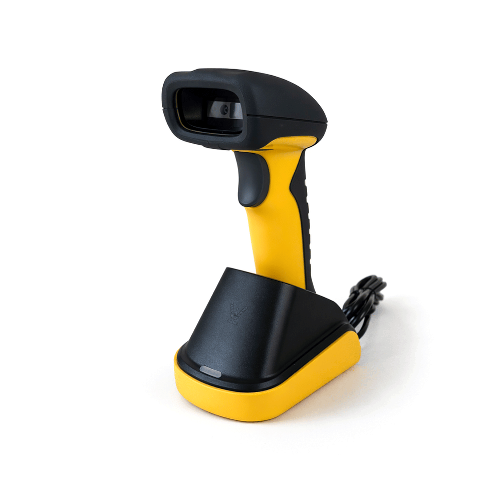 เครื่องสแกนบาร์โค้ดไร้สาย WORREX รุ่น WR-1202 (2D) BLUETOOTH+2.4G รุ่นอุตสาหกรรม