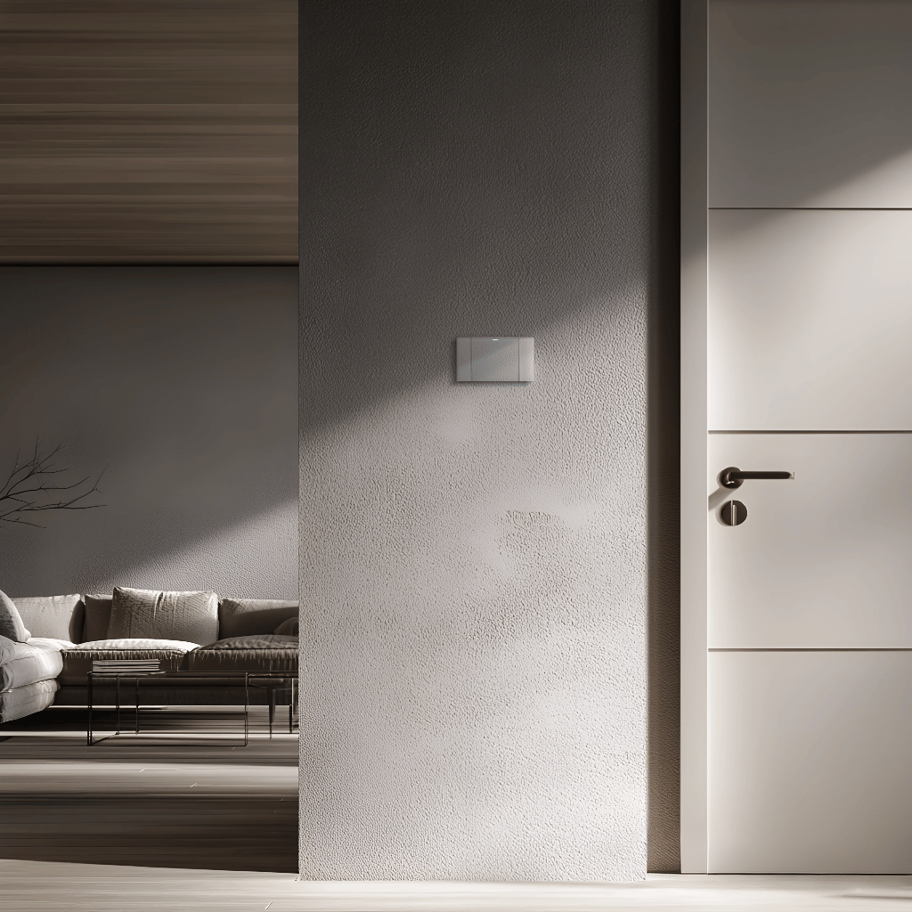 ชุดสวิตช์ 2 ทาง 1 ช่อง GONEO รุ่น PIANO SONATA G25-K112-MGY สีเทา MOON SHADOW GRAY_2