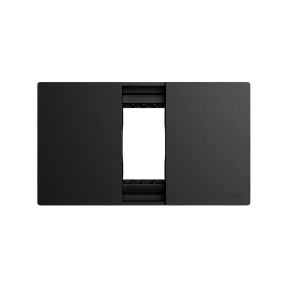 หน้ากาก 1 ช่อง GONEO รุ่น PIANO SONATA G25-K171-BLK สีดำ_0