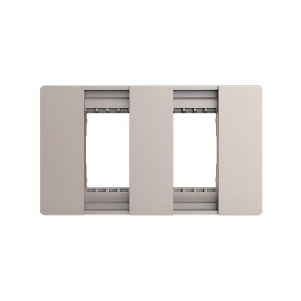 หน้ากาก 2 ช่อง GONEO รุ่น PIANO SONATA G25-K172-RGO สีโรสโกลด์_0
