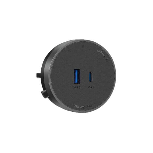 เต้ารับไร้สาย GONEO รุ่น GS3Q20N USB A+C สีดำ_8