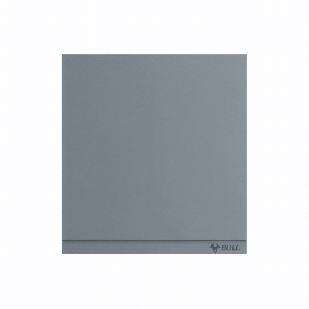 ชุดสวิตซ์ 2 ทาง 1 ช่อง GONEO รุ่น PIANO OPUS ONE G67-K112-RGY สีเทา