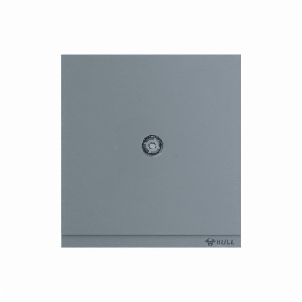 ชุดเต้ารับโทรทัศน์ 1 ช่อง GONEO รุ่น PIANO OPUS ONE G67-T103-RGY สีเทา