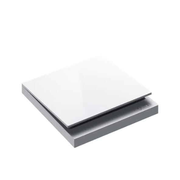ชุดสวิตซ์ 1 ทาง 1 ช่อง GONEO รุ่น PIANO G27-K111-WH สีขาว_2