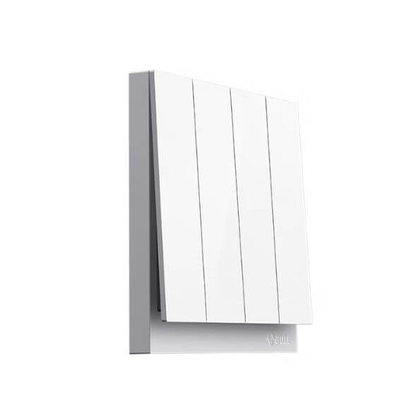 ชุดสวิตซ์ 1 ทาง 4 ช่อง GONEO รุ่น PIANO G27-K411-WH สีขาว_2