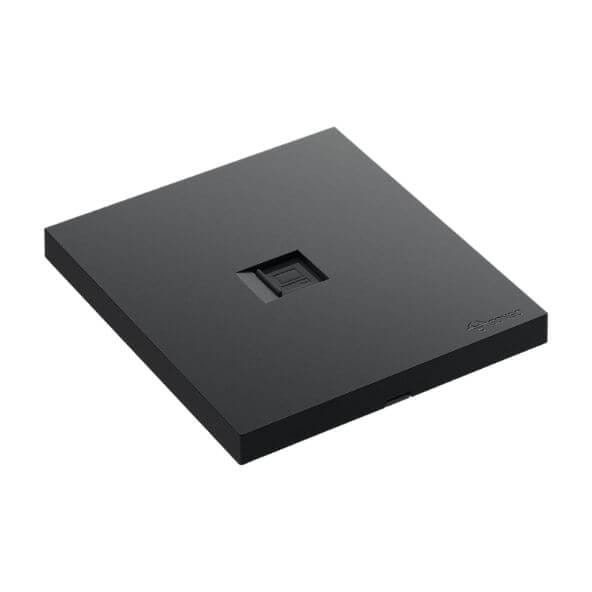 ชุดเต้ารับคอมพิวเตอร์ 1 ช่อง GONEO รุ่น PIANO G27-T102A-ZBK สีดำ_2