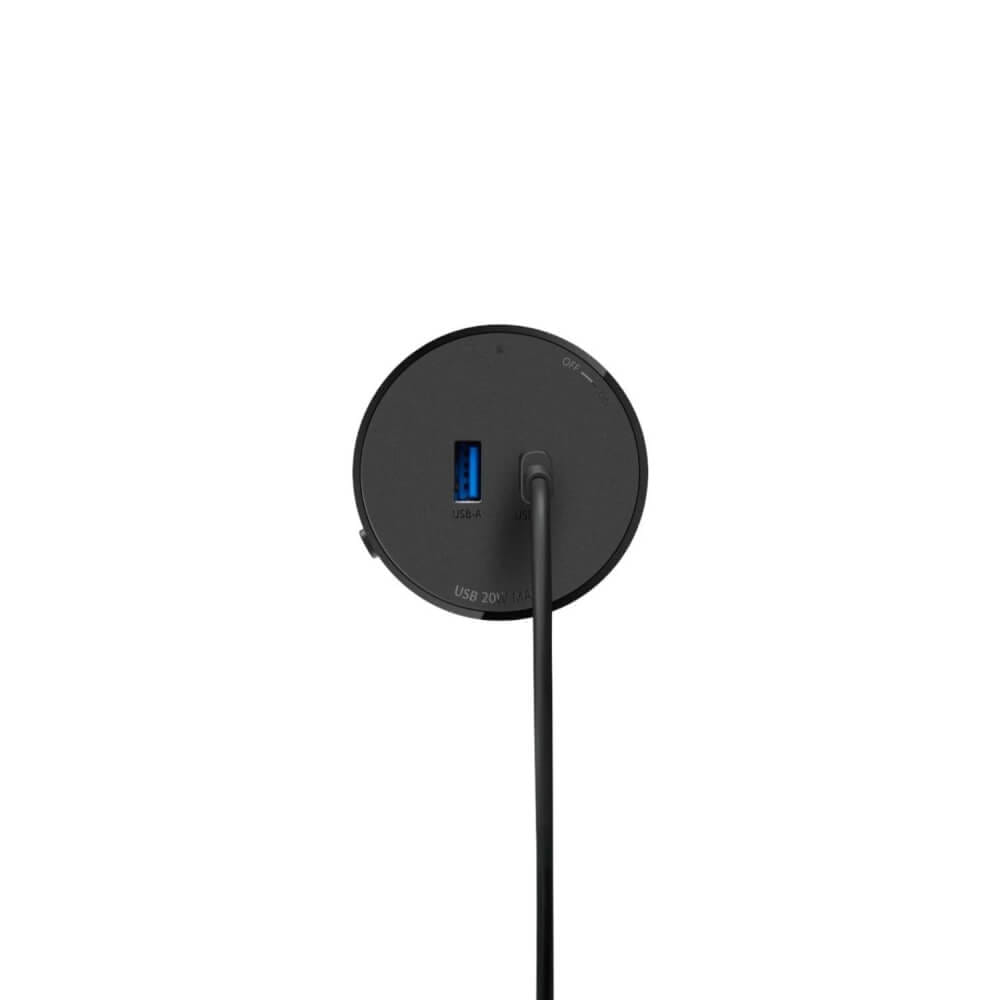 เต้ารับไร้สาย GONEO รุ่น GS3Q20N USB A+C สีดำ