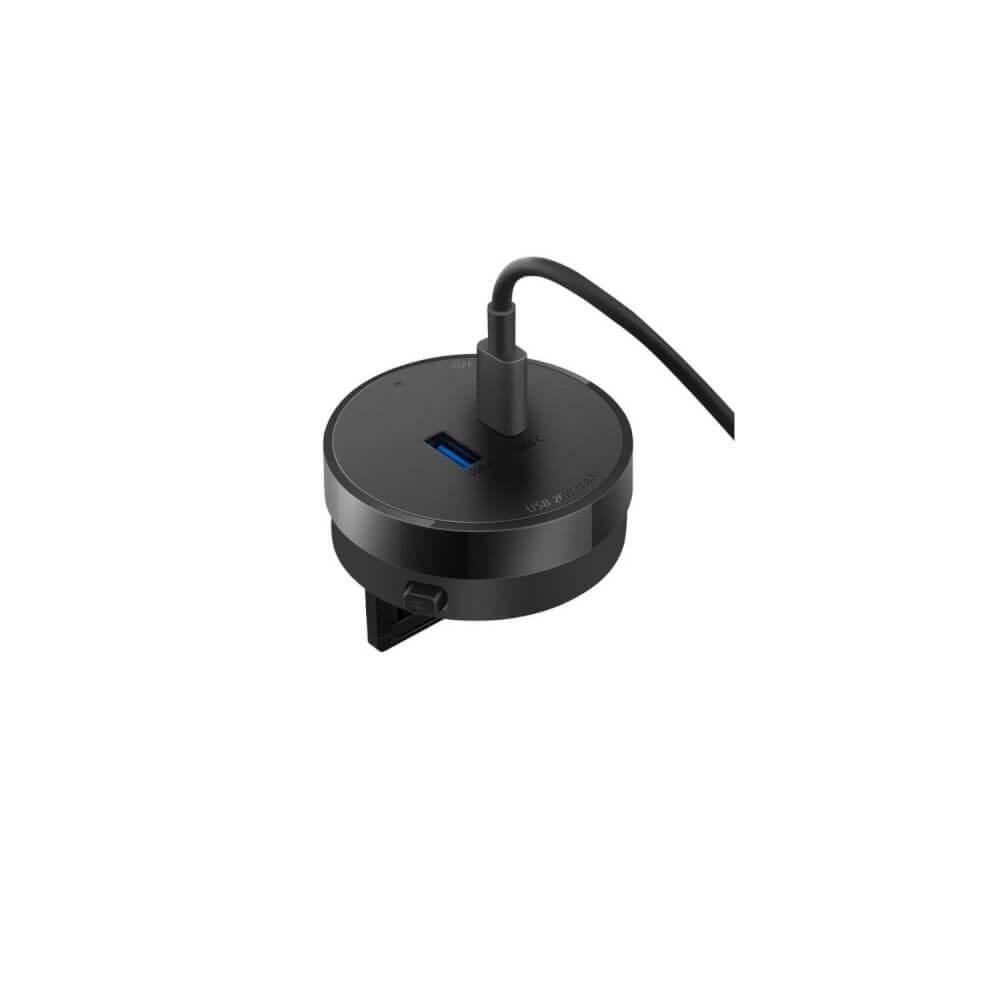 เต้ารับไร้สาย GONEO รุ่น GS3Q20N USB A+C สีดำ