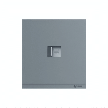 ชุดเต้ารับคอมพิวเตอร์ 1 ช่อง GONEO รุ่น PIANO OPUS ONE G67-T102-RGY สีเทา_1