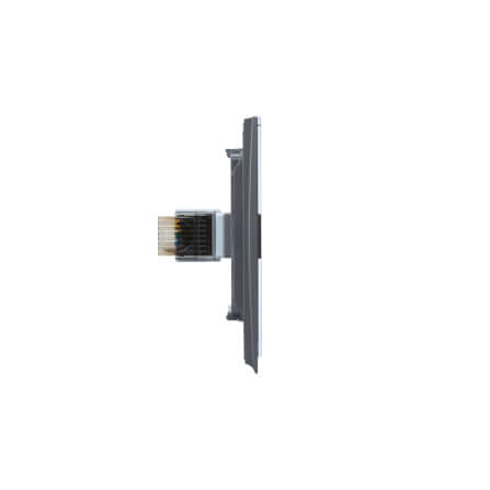ชุดเต้ารับคอมพิวเตอร์ 1 ช่อง GONEO รุ่น PIANO OPUS ONE G67-T102-RGY สีเทา_3