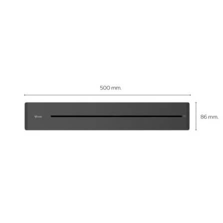 พาวเวอร์แทร็คบาร์ GONEO รุ่น GB32N ขนาด 500MM. สีดำ_5