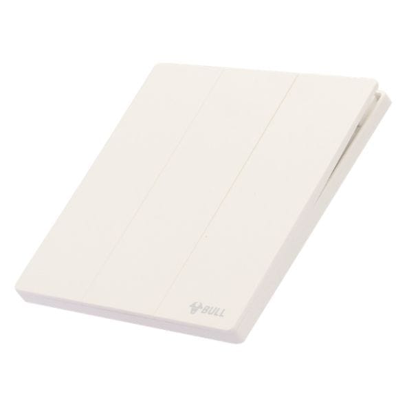 ชุดสวิตช์ 2 ทาง 3 ช่อง GONEO รุ่น BUTTERFLY G56-K312-RWH สีขาว ร็อคไวท์_2
