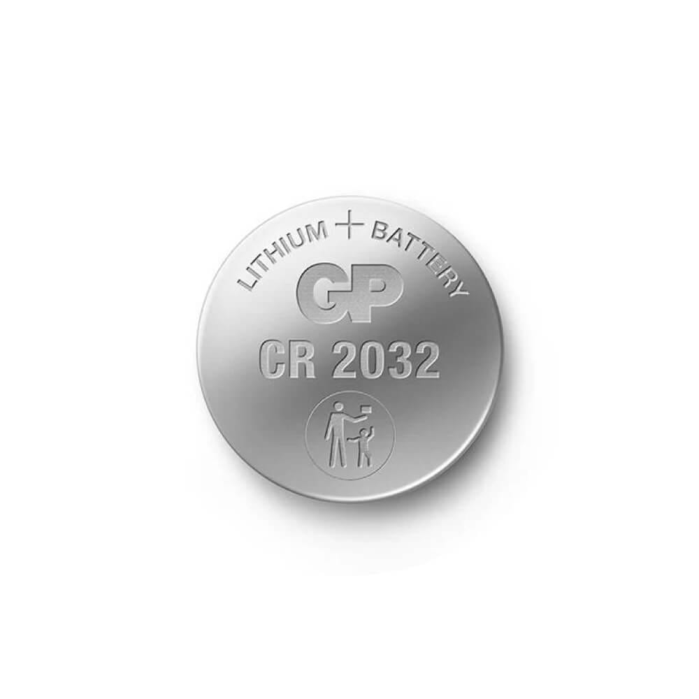 ถ่านกระถ่านกระดุม GP LITHIUM NO.2032 X 5 แพ็ค 5 ก้อน