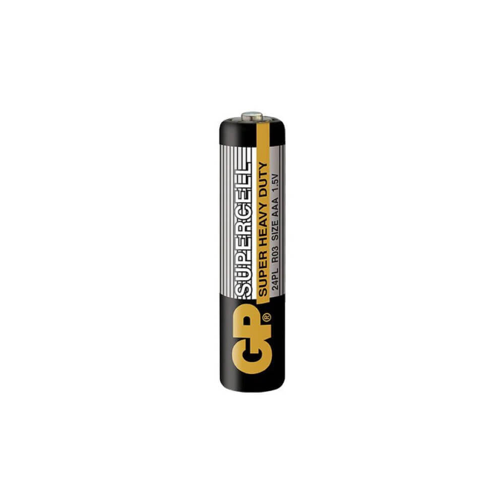 ถ่านคาร์บอนซิงค์ GP CABON ZINC SUPERCELL AAAX2 (1 กล่อง 20 แพ็ค)_3