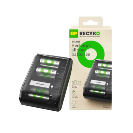 เครื่องชาร์จถ่าน GP BATTERY RECYKO UNIVERSAL CHARGER USB B631_2