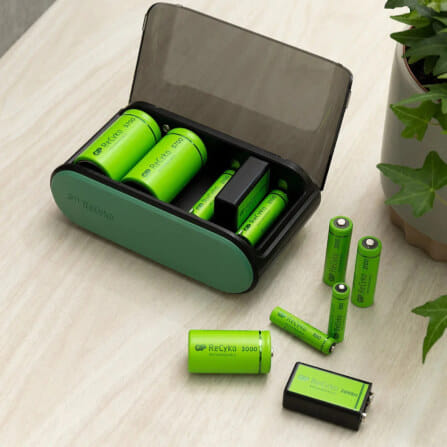 เครื่องชาร์จถ่าน GP BATTERY RECYKO UNIVERSAL CHARGER USB B631_3