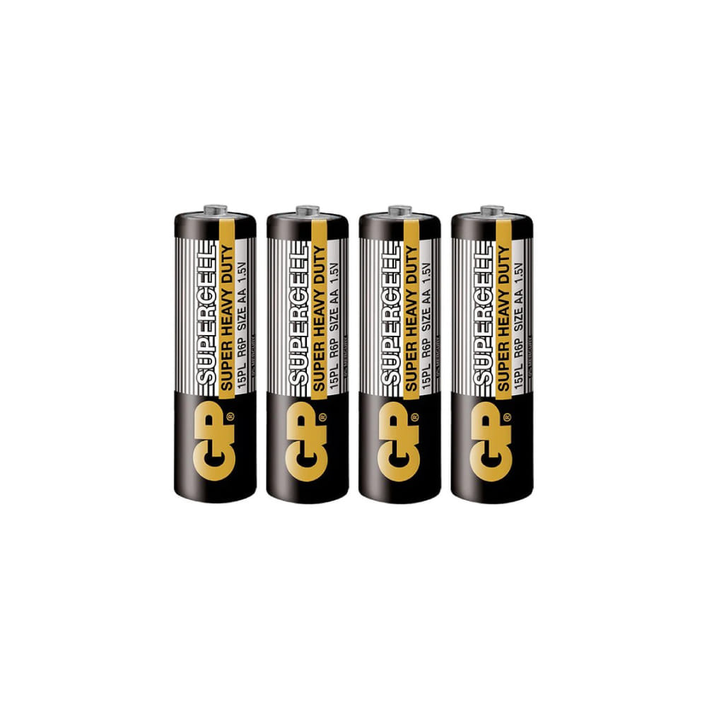 ถ่านคาร์บอนซิงค์ GP CABON ZINC SUPERCELL AAX4 (1 กล่อง 10 แพ็ค)_1
