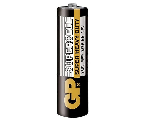 ถ่านคาร์บอนซิงค์ GP CABON ZINC SUPERCELL AAX4 (1 กล่อง 10 แพ็ค)_2