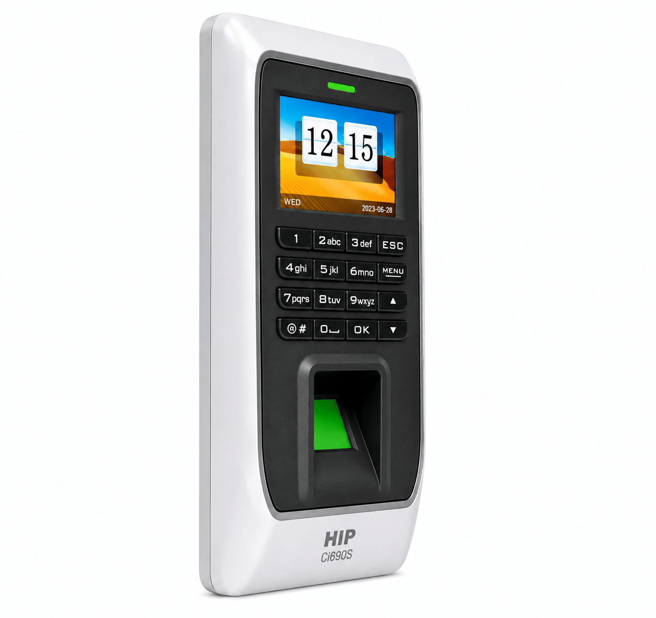 เครื่องสแกนลายนิ้วมือ HIP รุ่น CI690S BLACK รองรับ 10000 USER