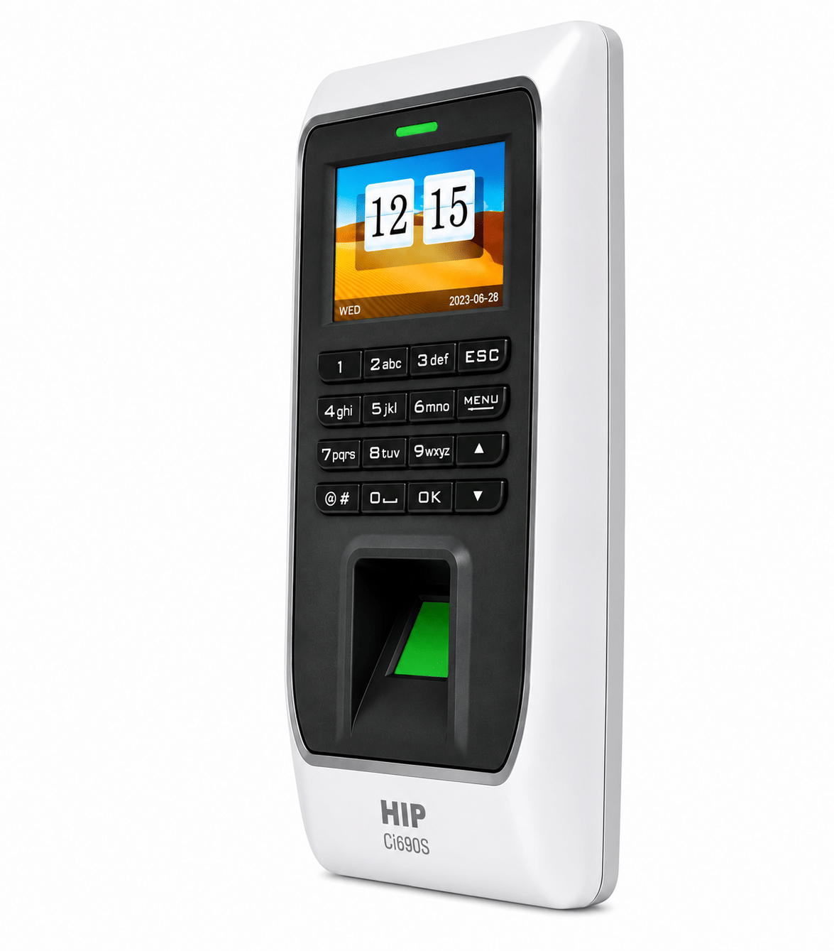 เครื่องสแกนลายนิ้วมือ HIP รุ่น CI690S BLACK รองรับ 10000 USER