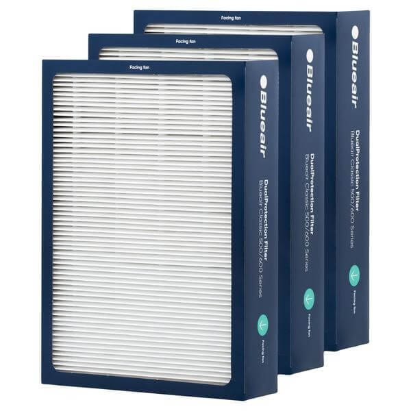 ไส้กรองอากาศ BLUEAIR รุ่น 500/600 แบบ DUAL PROTECTION FILTER เน้นกรองฝุ่น_0