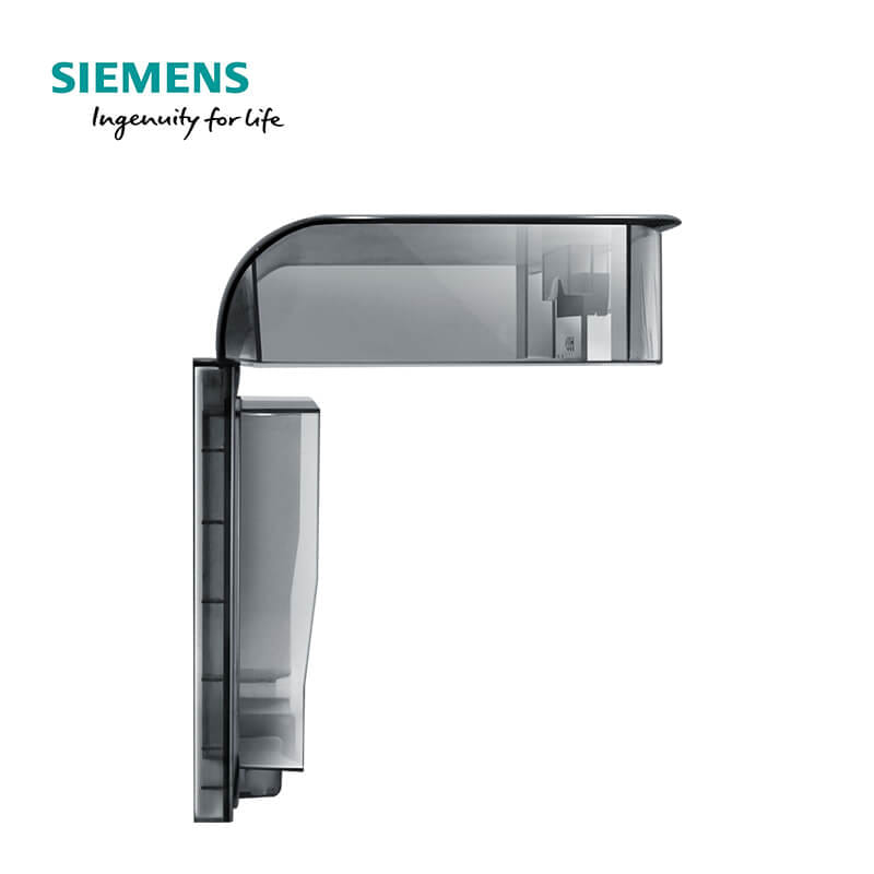 ฝากันน้ำสำหรับเต้ารับ SIEMENS ซีรีส์ AZIO ขนาด 120 มม. สีขาว