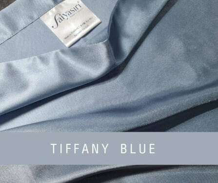ผ้าปูที่นอน SAIYASIRI รุ่น SIGNATURE ขนาด 6 ฟุต  สี TIFFANY BLUE_3