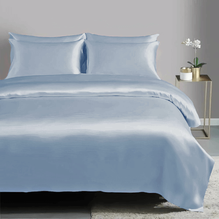 ผ้าปูที่นอน SAIYASIRI รุ่น SIGNATURE ขนาด 3.5 ฟุต สี TIFFANY BLUE_5