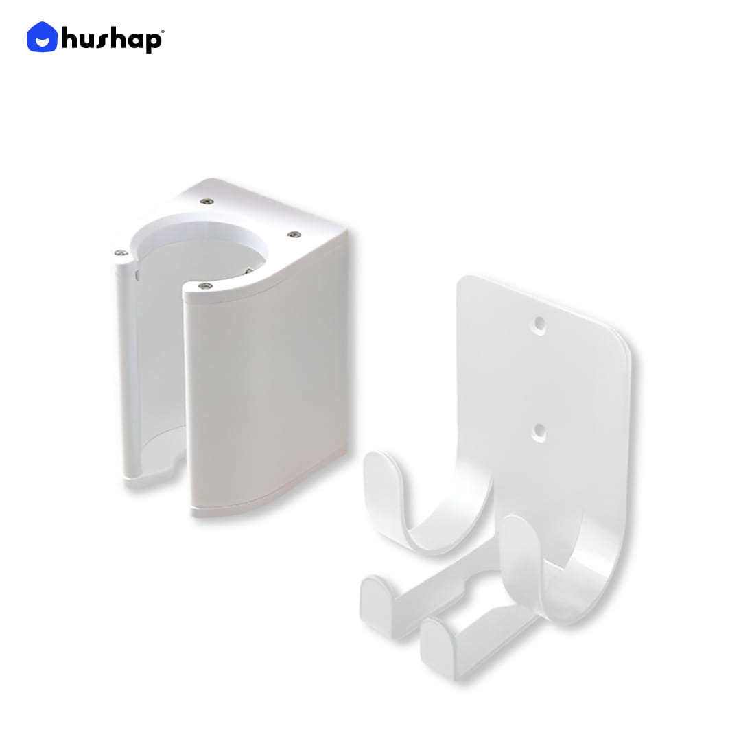 ที่วางไดร์เป่าผม แบบติดผนัง HUSHAP รุ่น BW-05C สีขาว สำหรับ DYSON AIRSTRAIT, AIRWRAP, CORRALE, SUPERSONIC_10