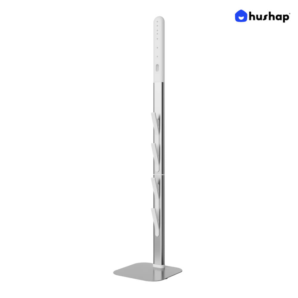 แท่นวางเครื่องดูดฝุ่น HUSHAP S3 สีเงิน สำหรับ DYSON V7, V8, V10, V11, V12, V15, GEN5, SLIM SERIES_1