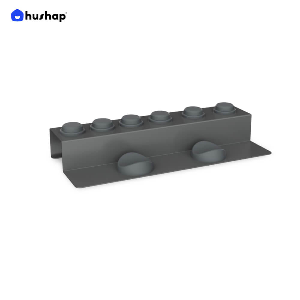 ที่วางไดร์ม้วนผม HUSHAP สีเทา เก็บหัวอุปกรณ์ได้ 6 หัว สำหรับ DYSON AIRWRAP HS01, HD05, HD08, HS09_1