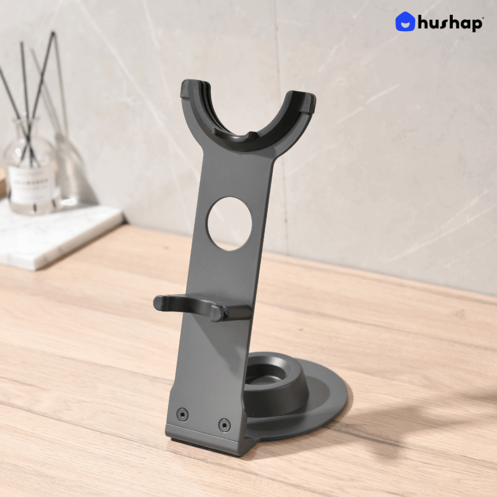 ที่วางไดร์เป่าผม HUSHAP สีเทา เก็บหัวอุปกรณ์ได้ 3 หัว สำหรับ DYSON, DREAME และ LAIFEN_7
