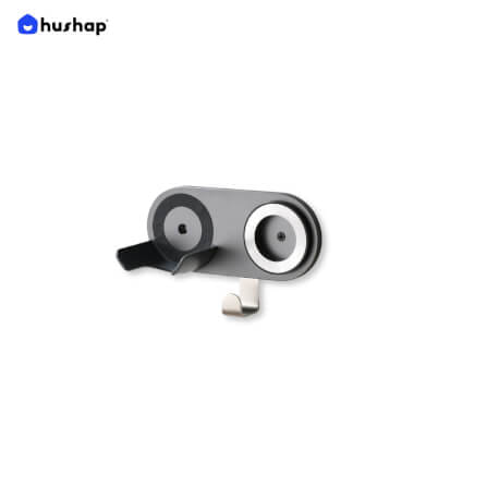 ที่วางไดร์เป่าผม แบบติดผนัง HUSHAP รุ่น BB-01 สีเทา สำหรับไดร์เป่าผมสากล, DYSON, DREAME, LAIFEN, FIYO, CONFU และ KAHEAL_0