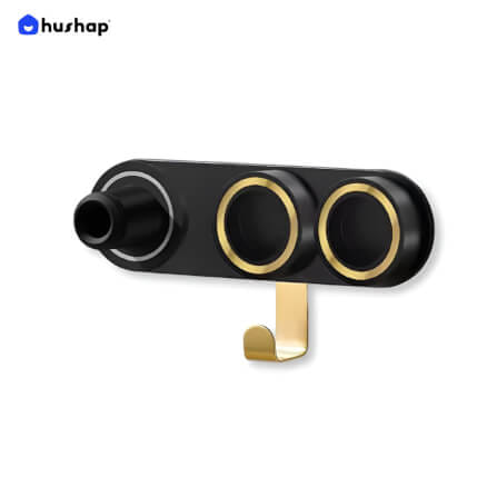 ที่วางไดร์เป่าผม แบบติดผนัง HUSHAP รุ่น BC-00B สีดำ สำหรับ DYSON SUPERSONIC HD08, HD15, HD16_1
