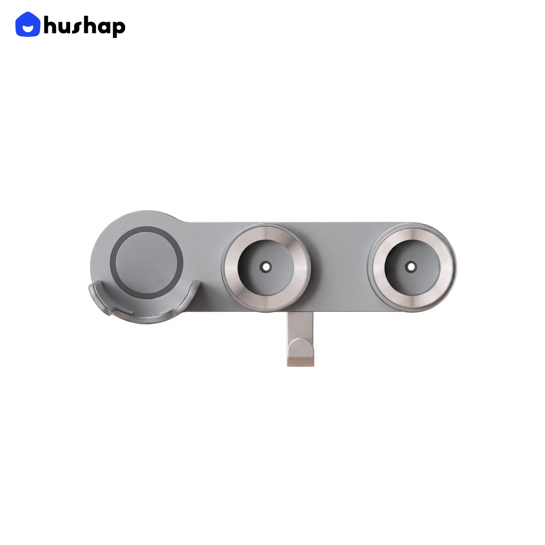 ที่วางไดร์เป่าผมแบบติดผนัง HUSHAP รุ่น BW-71 สีเทา_0